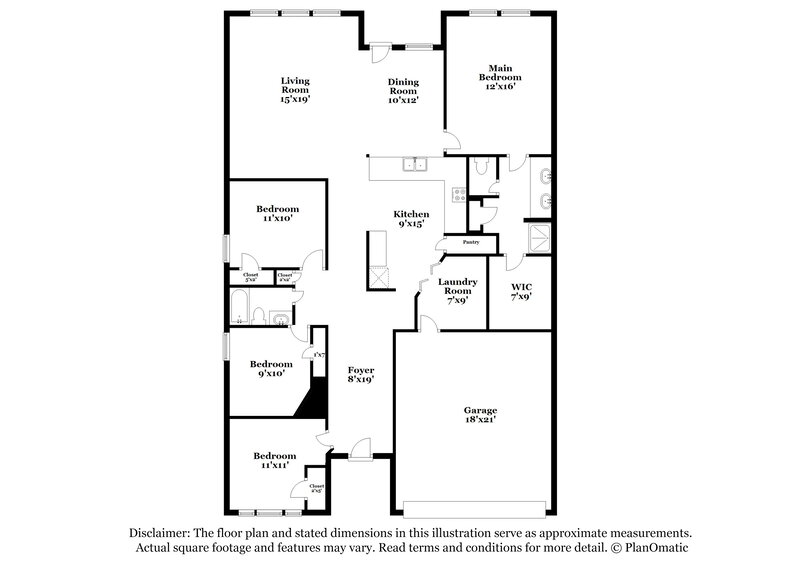 2,245/Mo, 341 Everglade Lndg Royse City, TX 75189 Floor Plan View