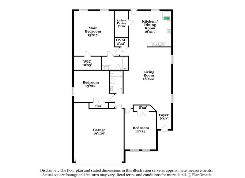2,275/Mo, 509 Travis Ranch Trl Arlington, TX 76002 Floor Plan View