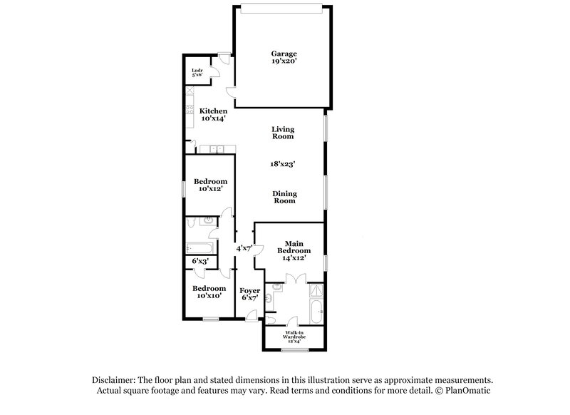 2,165/Mo, 1320 Sweetgum Dr Royse City, TX 75189 Floor Plan View