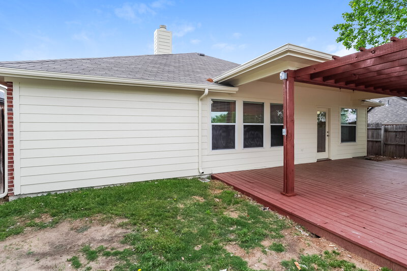 2,030/Mo, 6729 Sierra Madre Dr Fort Worth, TX 76179 Rear View