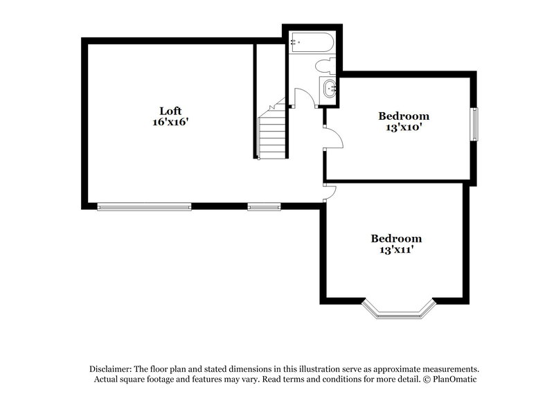 2,840/Mo, 3937 Silver Meadow Ln Grand Prairie, TX 75052 Floor Plan View