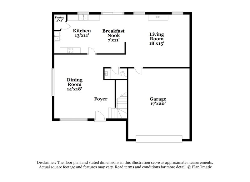 2,700/Mo, 2016 Dove Xing Melissa, TX 75454 Floor Plan View