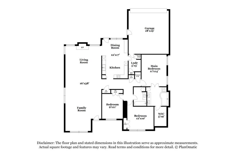 3,060/Mo, 4906 Clay Dr Rowlett, TX 75088 Floor Plan View