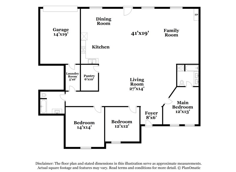2,105/Mo, 2920 Montague Trl Wylie, TX 75098 Floor Plan View