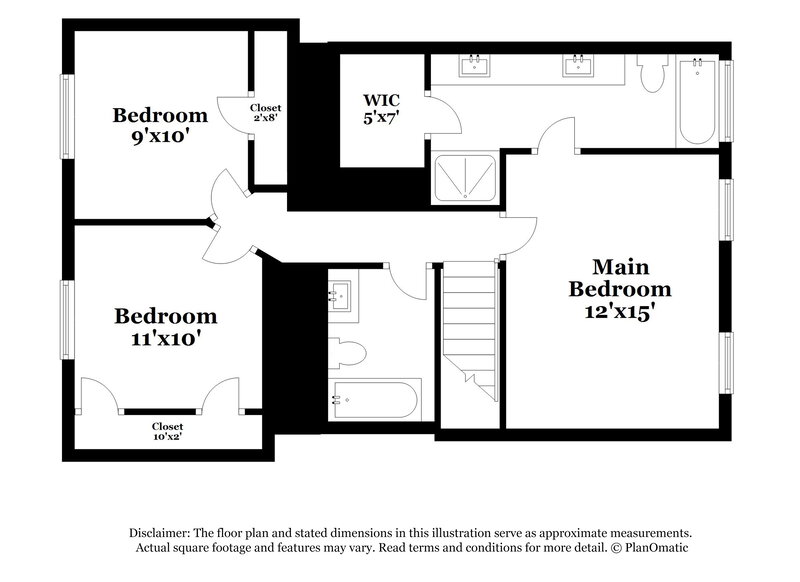 2,325/Mo, 4612 Greenwich Dr Grand Prairie, TX 75052 Floor Plan View 2