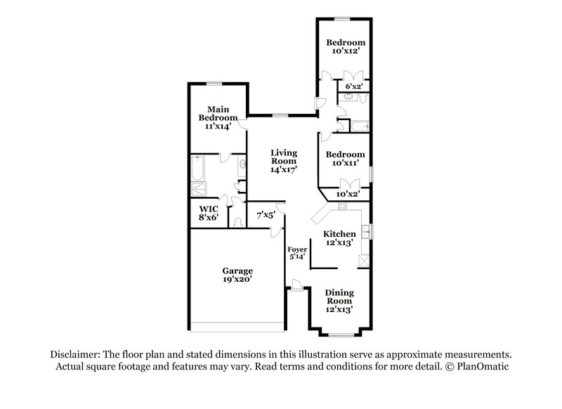 2,345/Mo, 1432 Conley Ln 306 Crowley, TX 76036 Floor Plan View