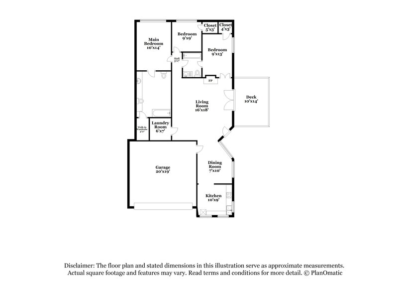2,570/Mo, 1307 Jasmine Dr Lewisville, TX 75077 Floorplan View