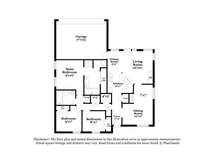 2,440/Mo, 465 Kenya St Cedar Hill, TX 75104 Floor Plan View
