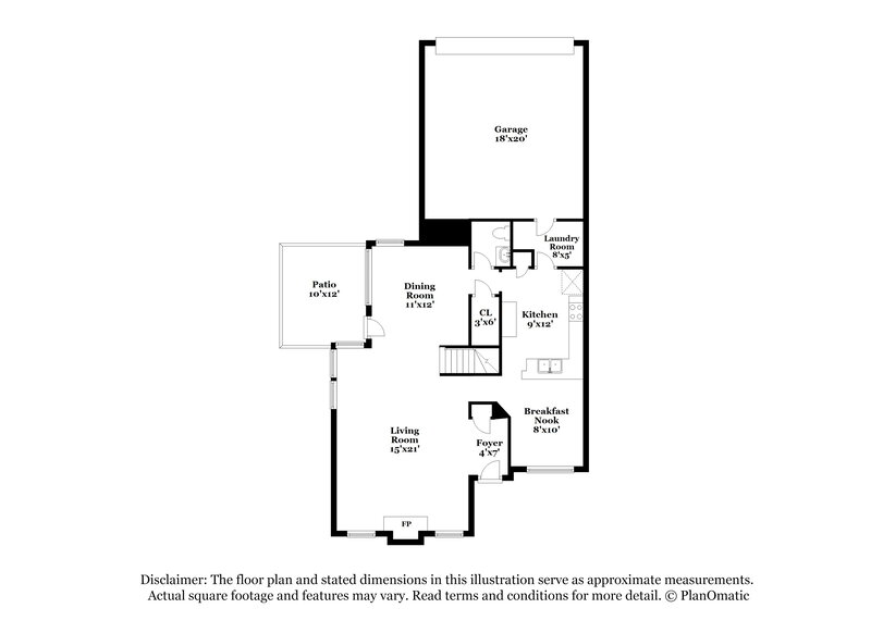2,715/Mo, 414 Kirkwood Dr Lewisville, TX 75067 Floor Plan View