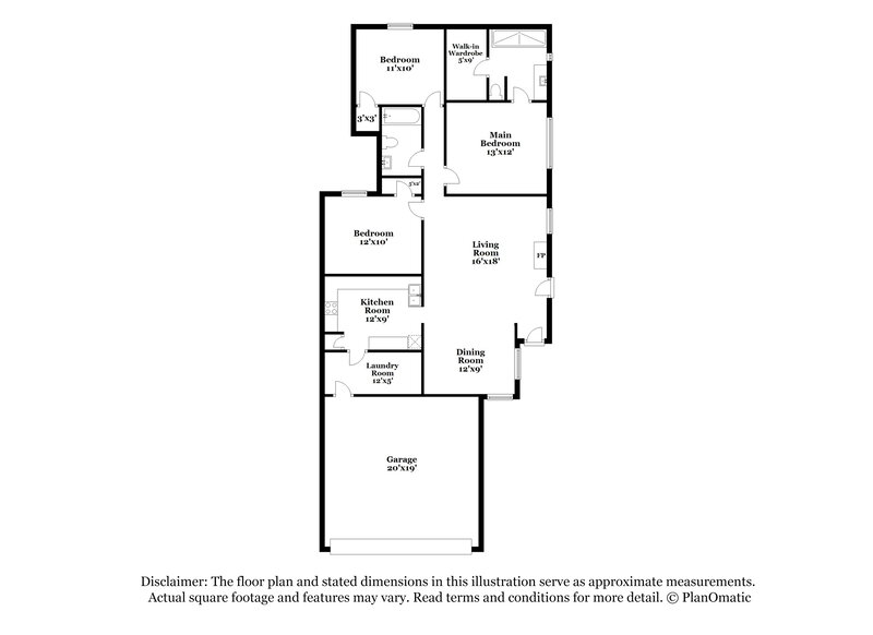 2,370/Mo, 215 Streamside Dr Desoto, TX 75115 Floor Plan View