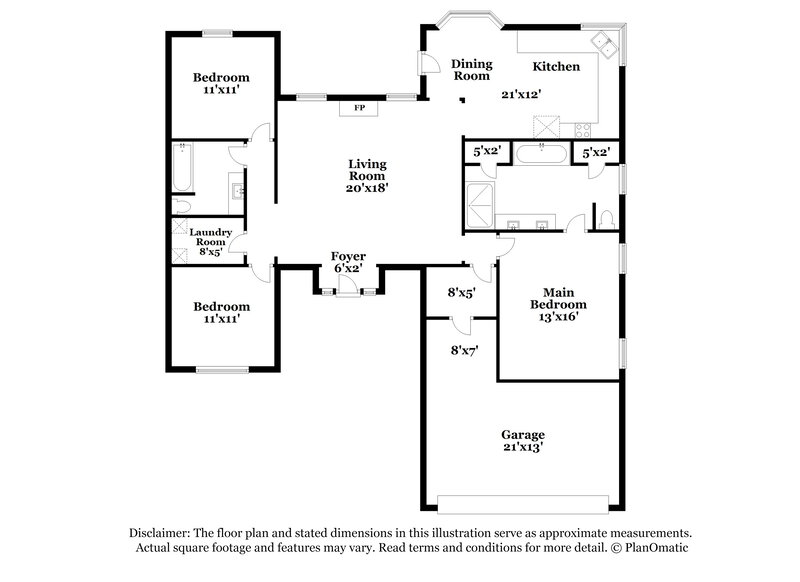 2,240/Mo, 105 Princeton Cir Forney, TX 75126 Floor Plan View
