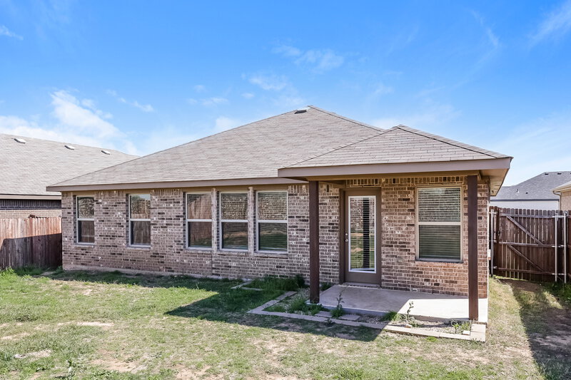 2,100/Mo, 11804 Castleford Way Crowley, TX 76036 Rear View