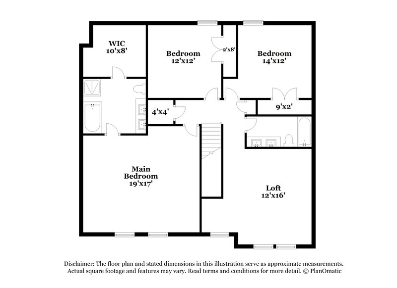 2,575/Mo, 3953 Country Ln Fort Worth, TX 76123 Floor Plan View 2