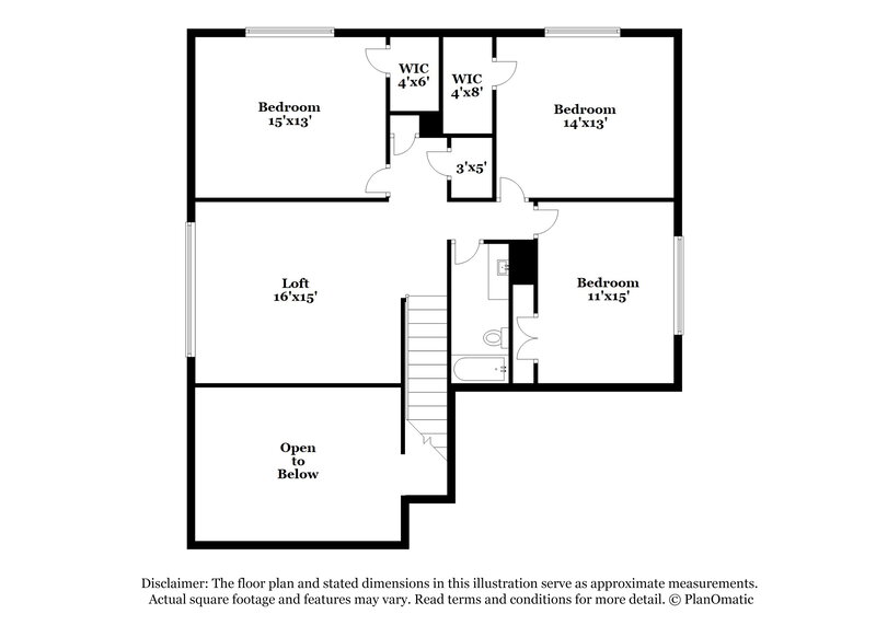 2,630/Mo, 12521 Viewpoint Ln Burleson, TX 76028 Floor Plan View 2