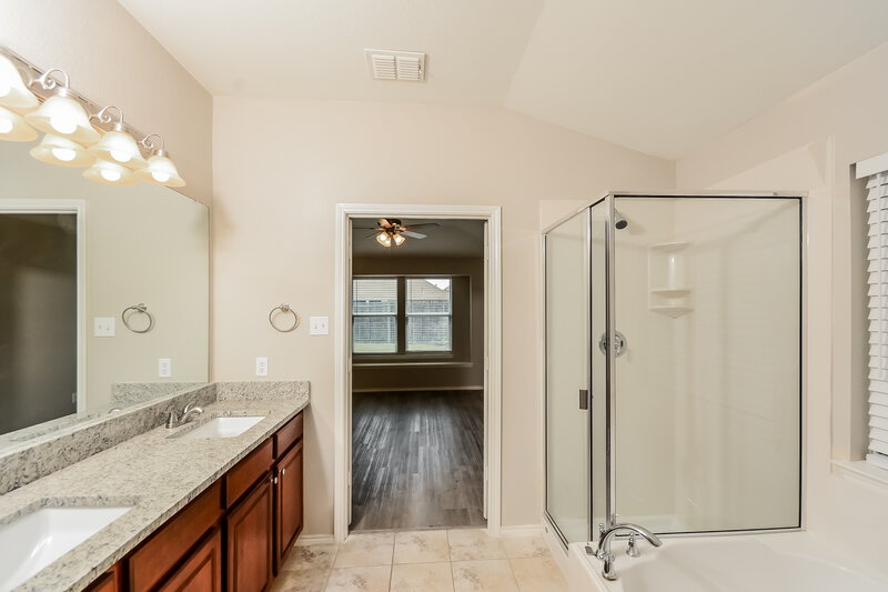 2,360/Mo, 1409 Samantha Creek Dr Little Elm, TX 75068 Main Bathroom View