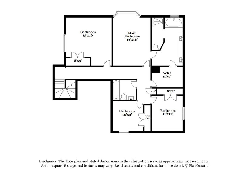 2,585/Mo, 8117 Cloverglen Ln Fort Worth, TX 76123 Floor Plan View 2