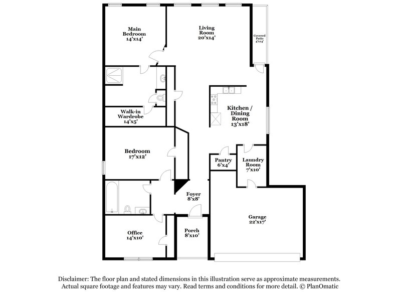 2,465/Mo, 272 Jefferson Ln Fate, TX 75189 Floor Plan View