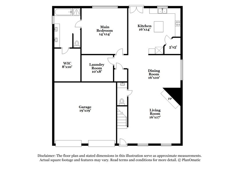 2,595/Mo, 1605 Columbia Dr Glenn Heights, TX 75154 Floor Plan View
