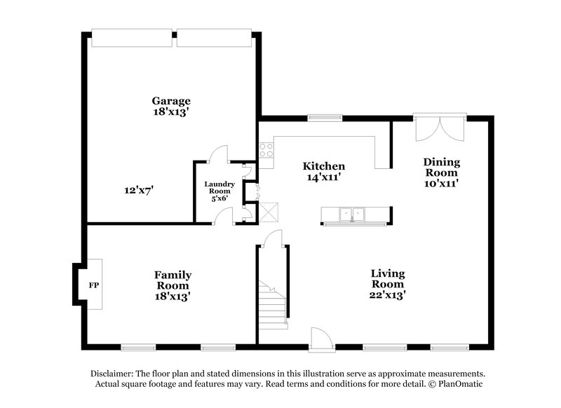 2,325/Mo, 2325 Woodhollow Ave Mesquite, TX 75150 Floorplan View