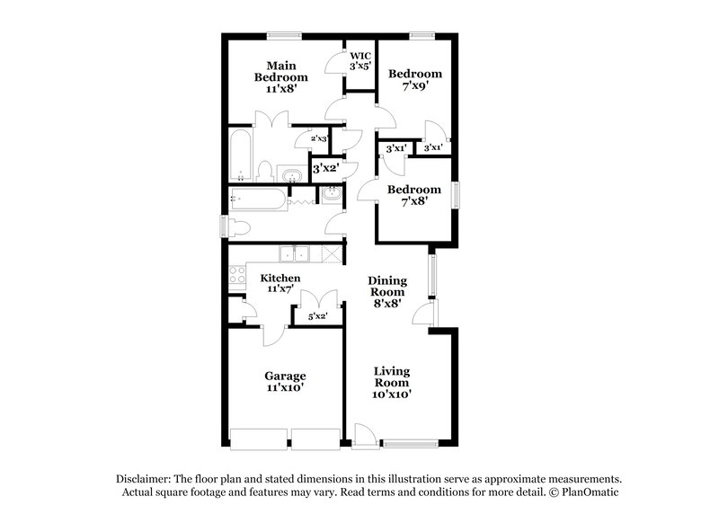 1,975/Mo, 201 Green Meadows Rd Wilmer, TX 75172 Floor Plan View