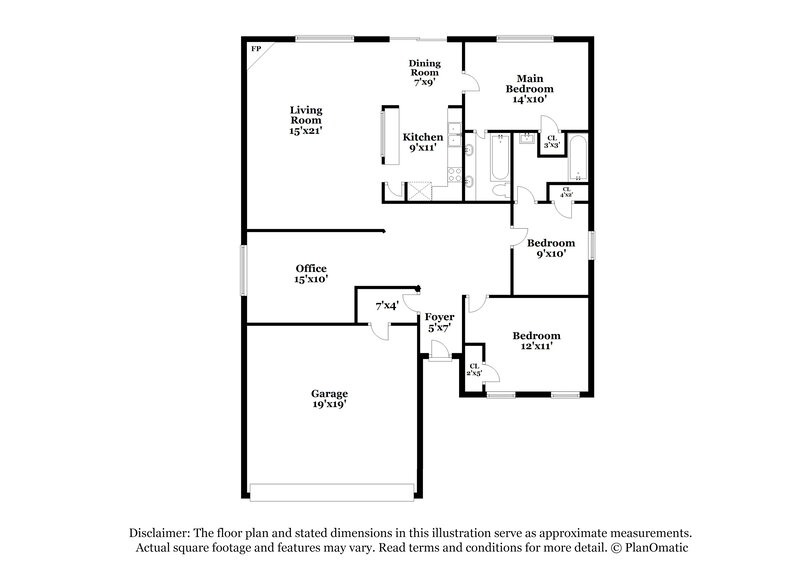 2,920/Mo, 230 Westminster Dr Glenn Heights, TX 75154 Floor Plan View
