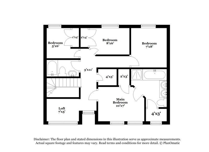 2,785/Mo, 1829 Serena Dr Lancaster, TX 75134 Floor Plan View
