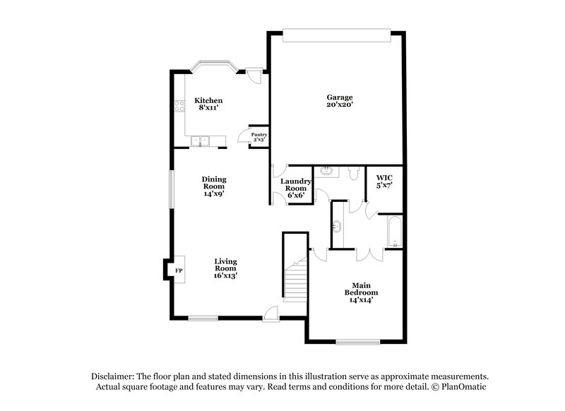 2,035/Mo, 427 Chancellorsville Dr Mesquite, TX 75149 Floor Plan View
