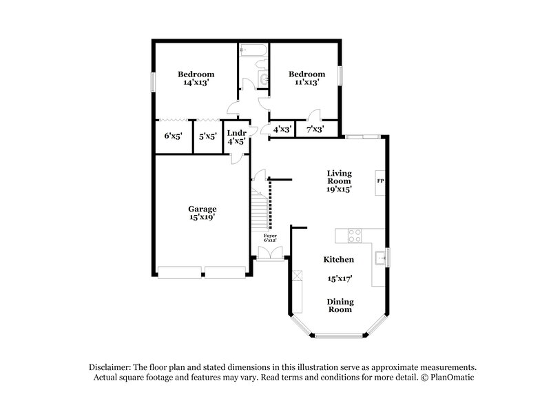 2,255/Mo, 5016 Santa Fe Ct Arlington, TX 76017 Floor Plan View