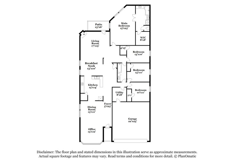 2,415/Mo, 5716 Fathom Dr Fort Worth, TX 76135 Floorplan View