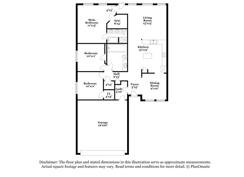 2,070/Mo, 1602 Pin Oak Trl Anna, TX 75409 Floor Plan View