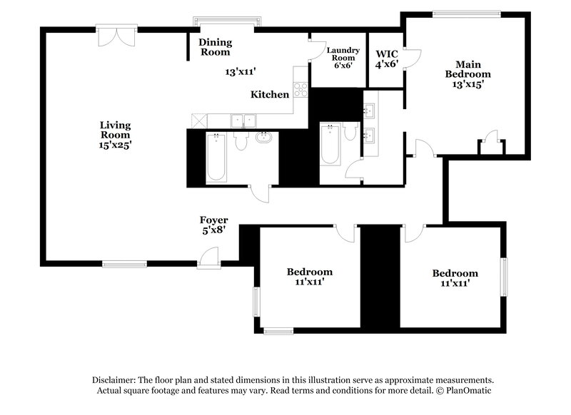 2,010/Mo, 502 Magnolia Dr Forney, TX 75126 Floor Plan View