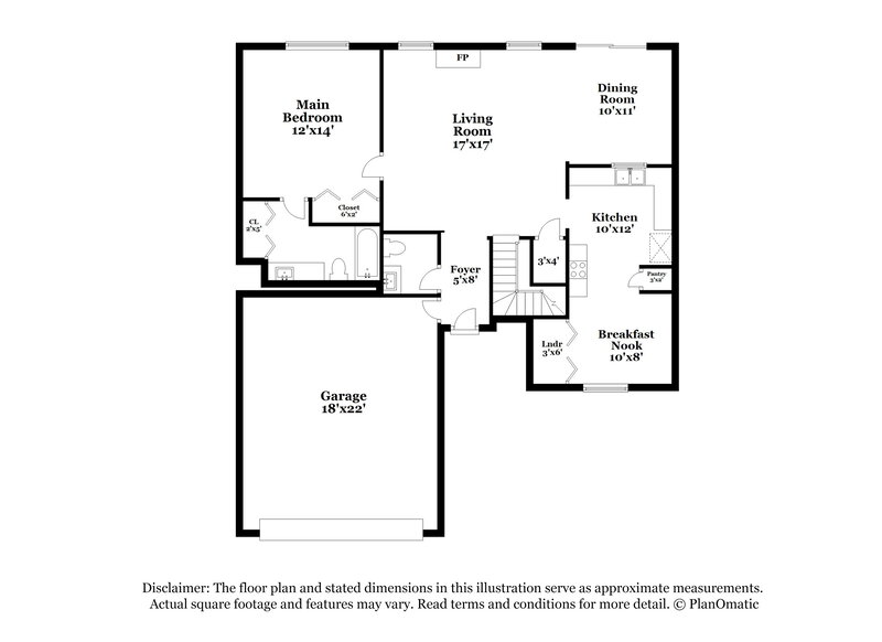 2,900/Mo, 8841 Elbe Trl Fort Worth, TX 76118 Floorplan View