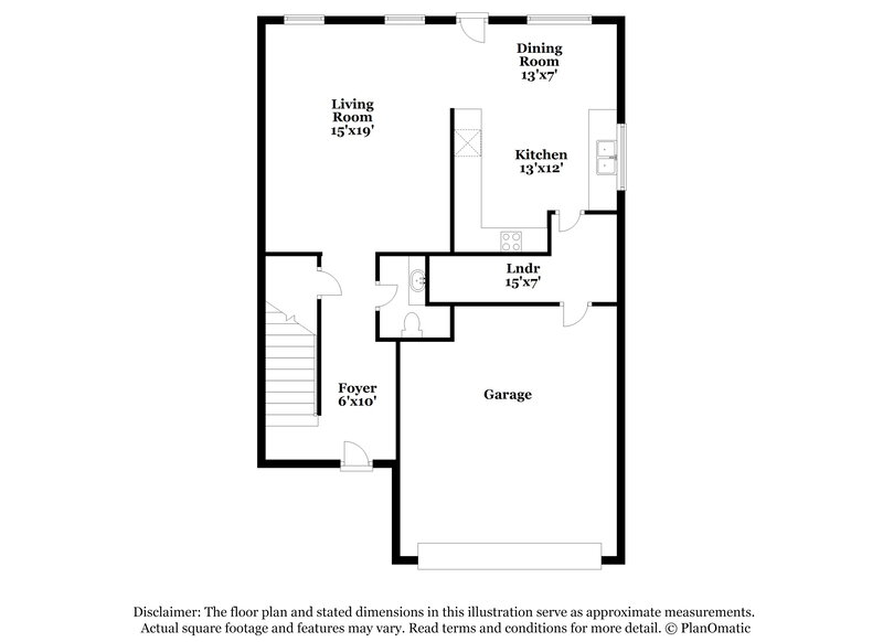 2,270/Mo, 4917 Waterford Dr Fort Worth, TX 76179 Floor Plan View