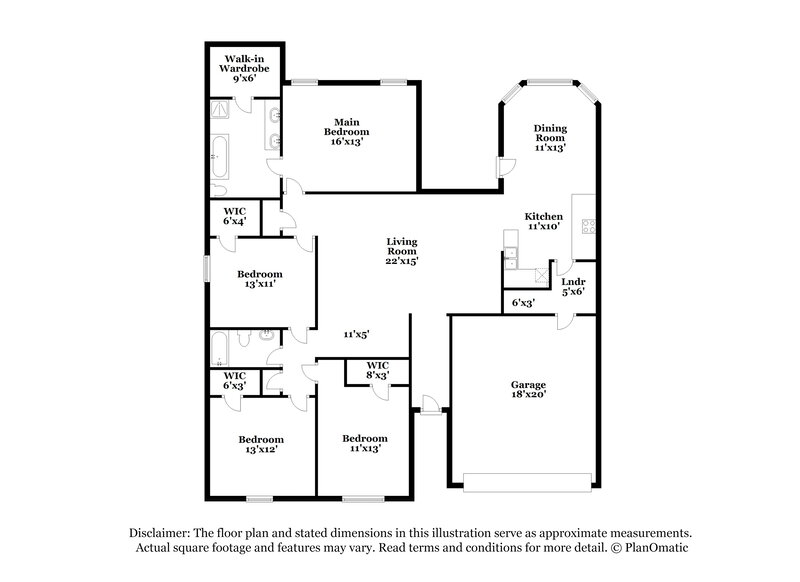 2,530/Mo, 1124 Brown Crest Rd Burleson, TX 76028 Floor Plan View