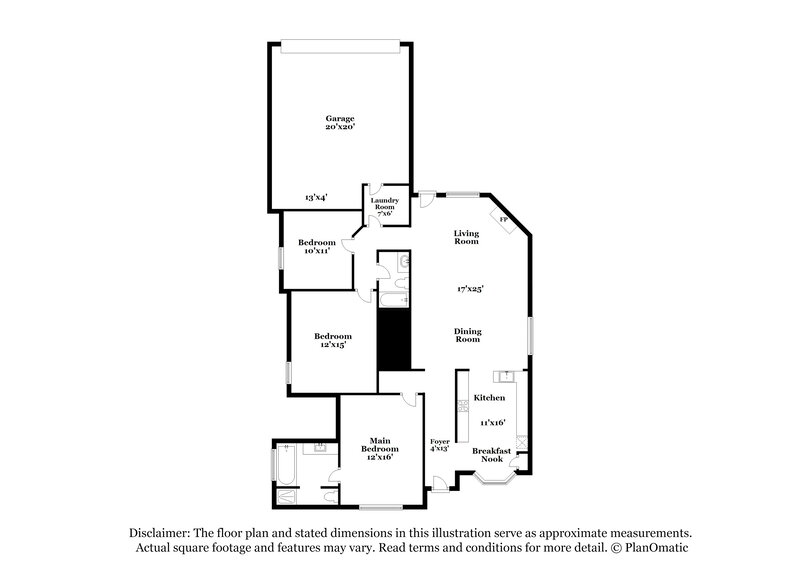 2,450/Mo, 2829 Hidden Springs Dr Mesquite, TX 75181 Floor Plan View