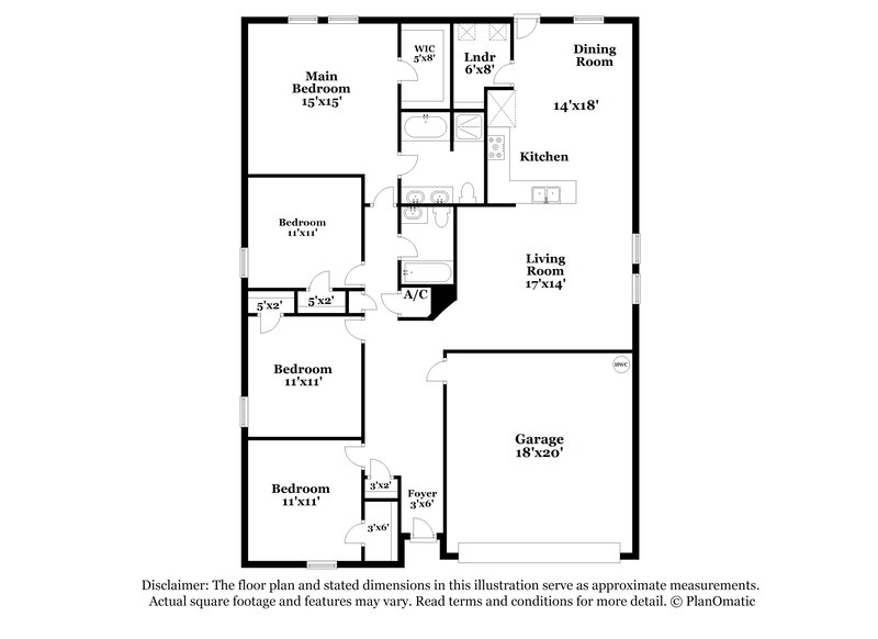 2,345/Mo, 14124 Zavala Trl Haslet, TX 76052 Floor Plan View