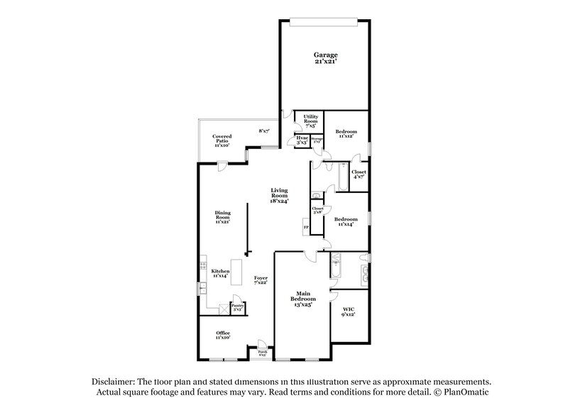 2,070/Mo, 1620 Logan Dr Royse City, TX 75189 Floorplan View