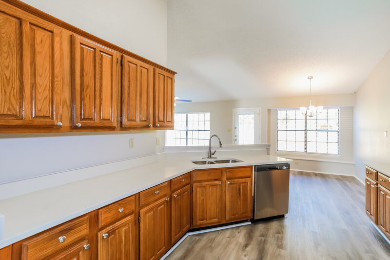 2,475/Mo, 7913 Eastwind Dr Fort Worth, TX 76137 Kitchen View 2