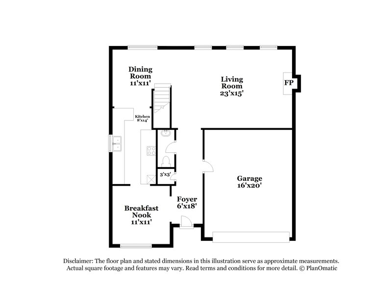 2,640/Mo, 301 Windy Hill Ln Fort Worth, TX 76108 Floor Plan View
