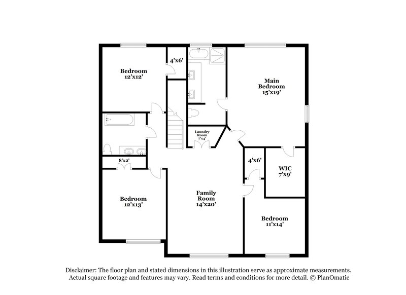 2,640/Mo, 301 Windy Hill Ln Fort Worth, TX 76108 Floor Plan View 2