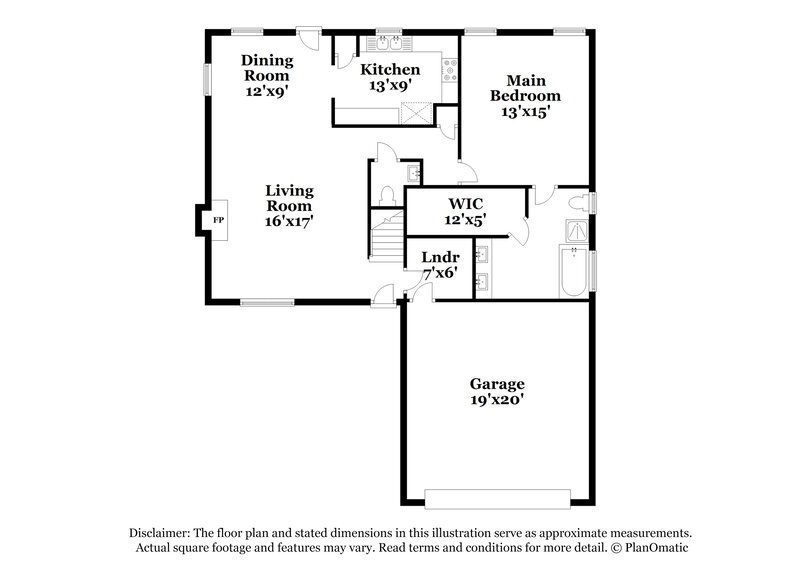 2,330/Mo, 716 Carette Dr Fort Worth, TX 76108 Floor Plan View