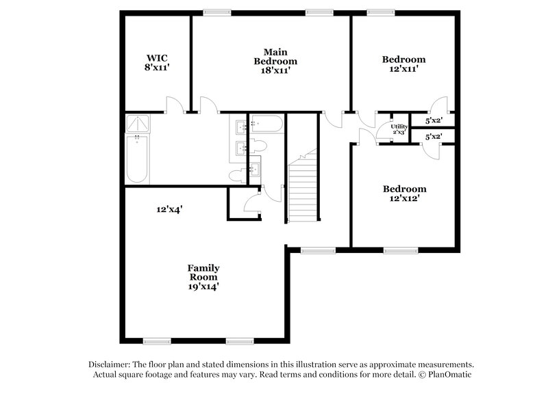 2,360/Mo, 12529 Nicholas Pl Rhome, TX 76078 Floor Plan View 2