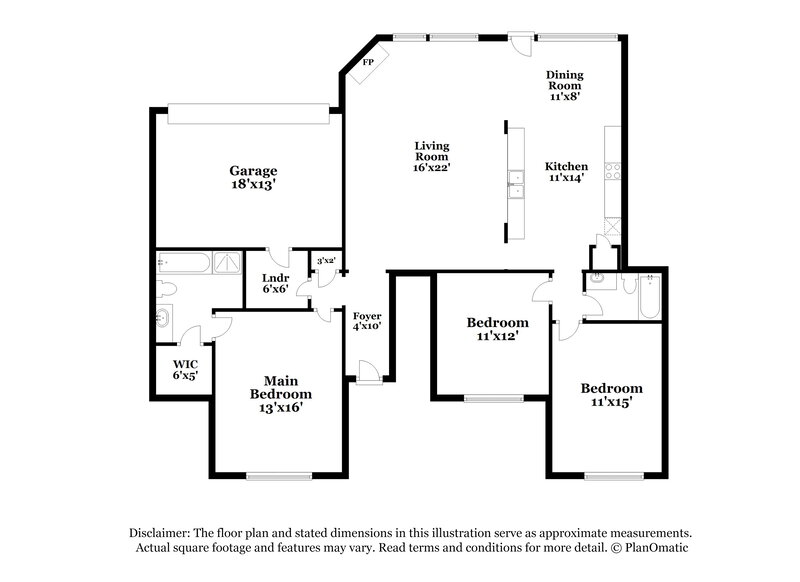2,290/Mo, 1900 Melrose Ln Rockwall, TX 75032 Floor Plan View