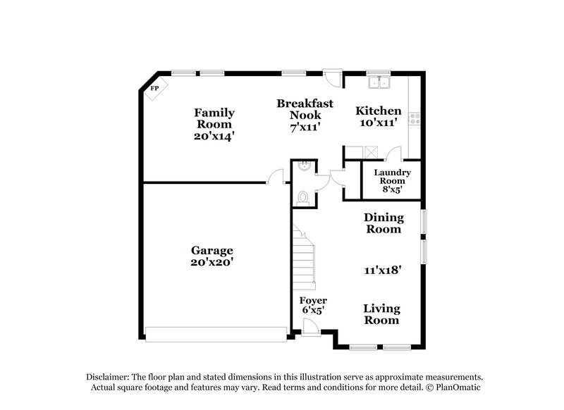 2,530/Mo, 9113 Troy Dr Fort Worth, TX 76123 Floor Plan View