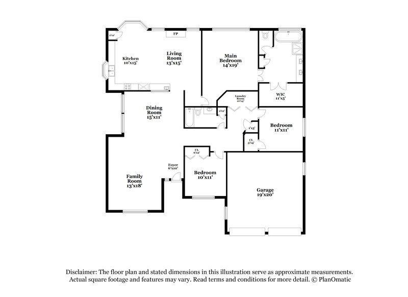 2,695/Mo, 2202 Park Hurst Dr Arlington, TX 76001 Floor Plan View