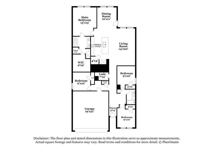 2,075/Mo, 6111 Tawakoni Ln Royse City, TX 75189 Floor Plan View
