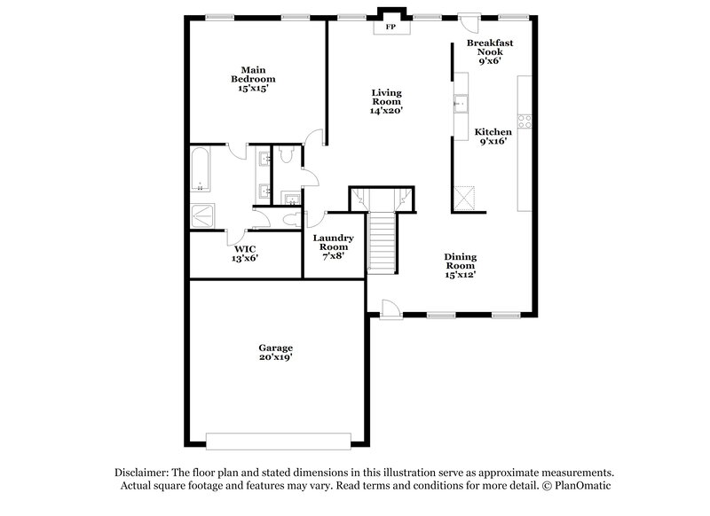2,260/Mo, 1308 Canvasback Aubrey, TX 76227 Floor Plan View
