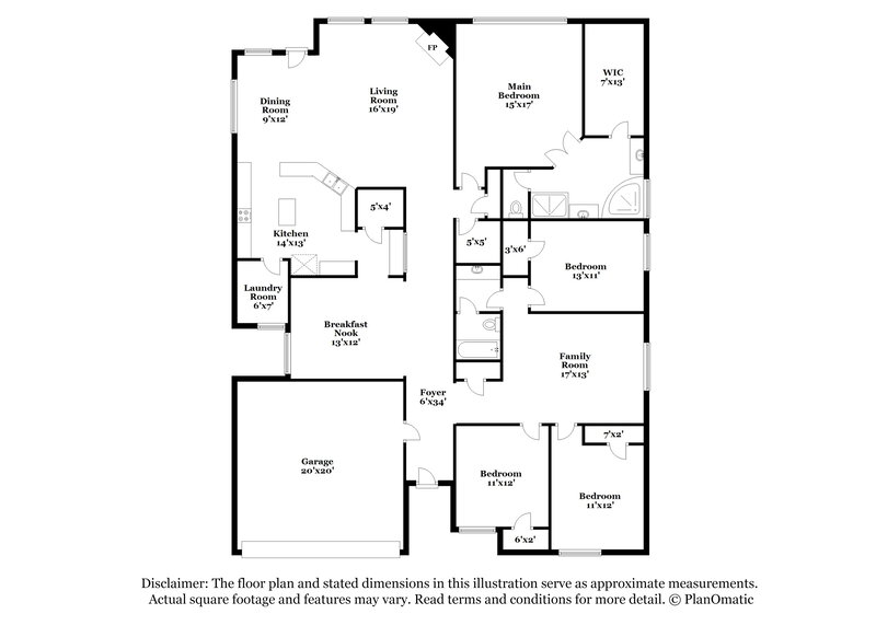 2,280/Mo, 1103 Manassas Dr Forney, TX 75126 Floor Plan View