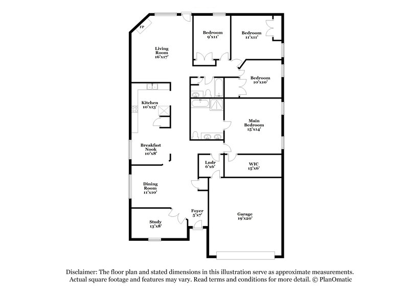 2,305/Mo, 14017 Dream River Trl Haslet, TX 76052 Floor Plan View