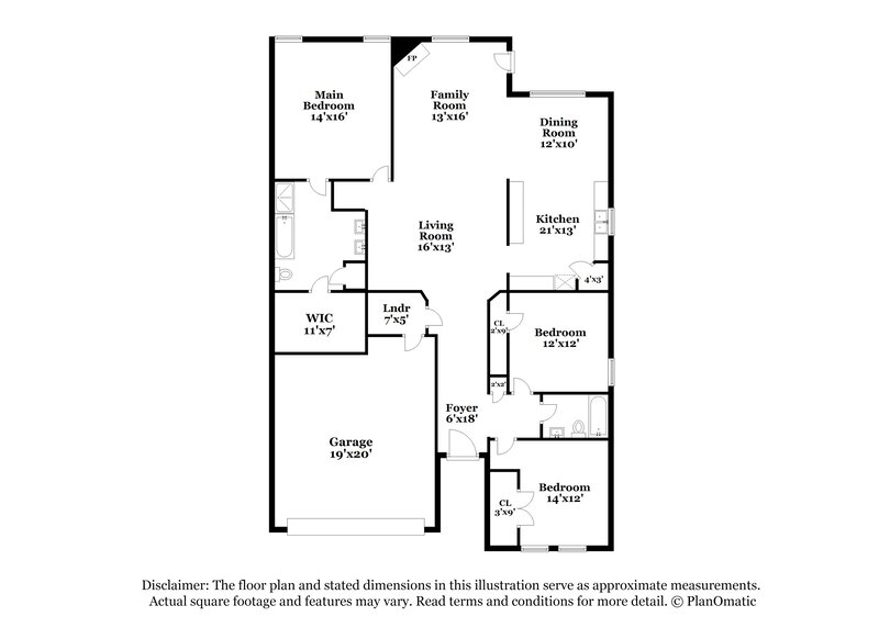 2,200/Mo, 14361 Cedar Post Dr Haslet, TX 76052 Floor Plan View
